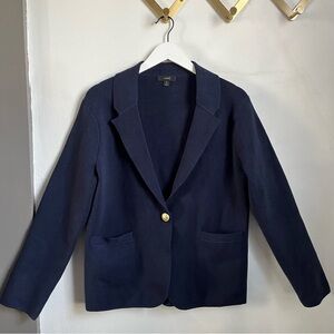 J Crew Camille Shrunken Sweater-Blazer